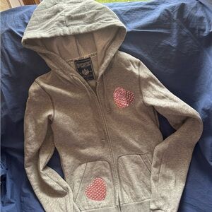 Vintage Victoria’s Secret PINk studded zip up hoodie from 2009